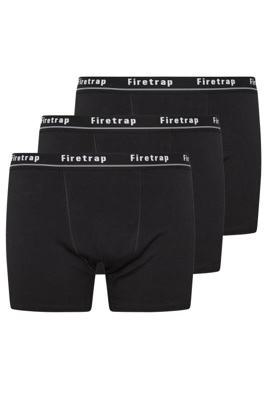 FIRETRAP 3 PACK Black Boxers | BadRhino 4