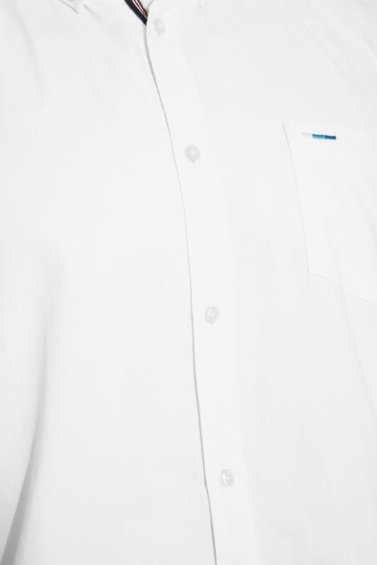 BadRhino Big & Tall White 2 PACK Short Sleeve Oxford Shirts | BadRhino 5