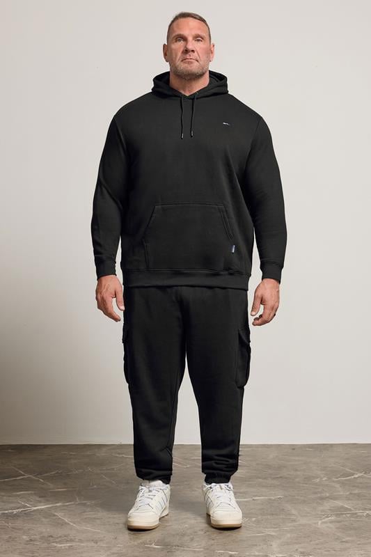 Men's  BadRhino Big & Tall Black Hoodie