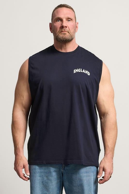  BadRhino Big & Tall Navy Blue England '66 Vest