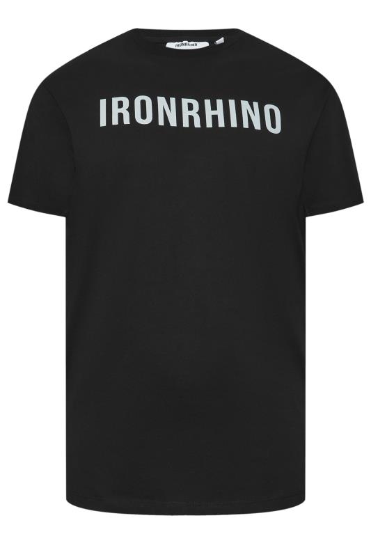 IronRhino Big & Tall Black 'Power Lifting' T-Shirt | BadRhino 5