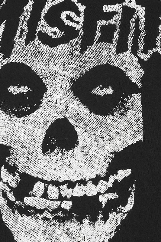 BadRhino Big & Tall Black Misfits Graphic T-Shirt | BadRhino 3