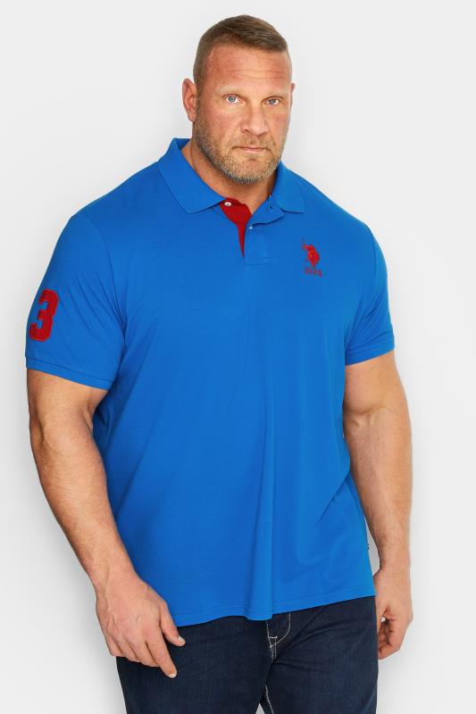 Buy U.S. Polo Assn. Denim Co. Brand Logo Printed Polo Collar Applique Pure  Cotton T Shirt - Tshirts for Men 23900882 | Myntra