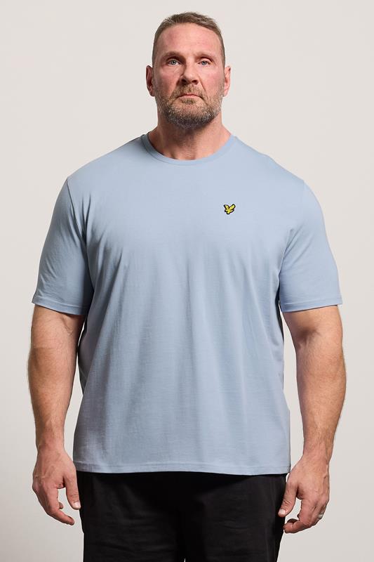  LYLE & SCOTT Big & Tall Bubble Blue Core T-Shirt