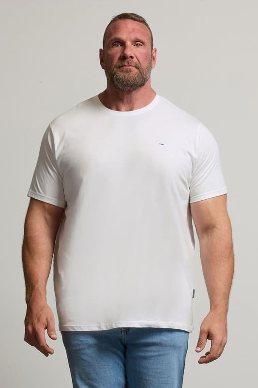 Men's T-Shirts BadRhino Big & Tall White Core T-Shirt
