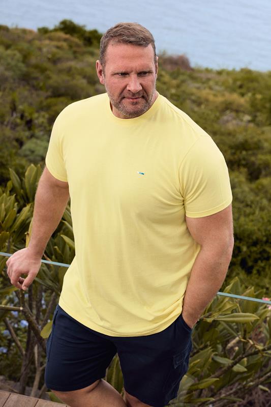  BadRhino Big & Tall Popcorn Yellow Core T-Shirt