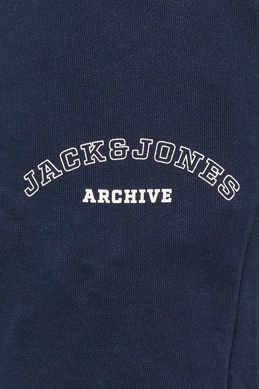 JACK & JONES Big & Tall Navy Blue Joggers | BadRhino 6