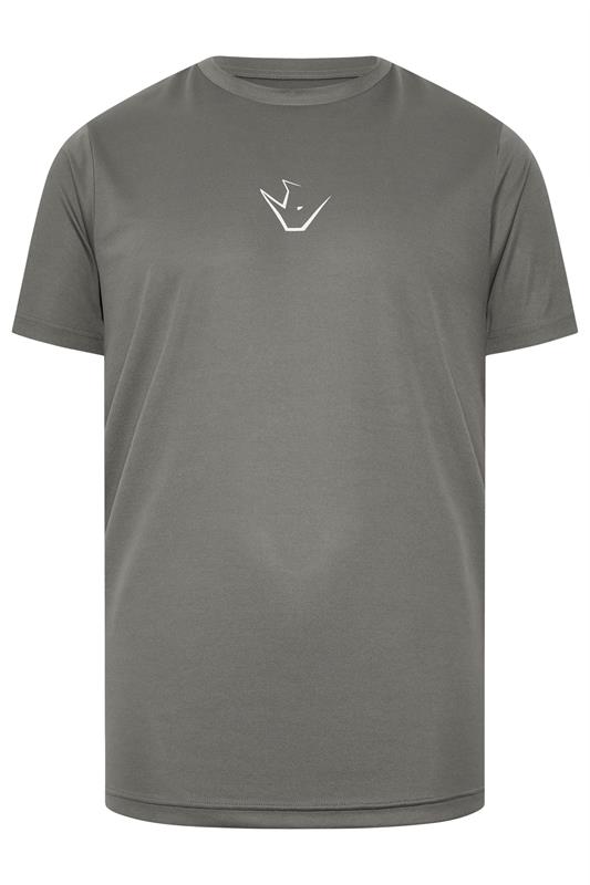 IronRhino Big & Tall Grey Performance T-Shirt | BadRhino 5