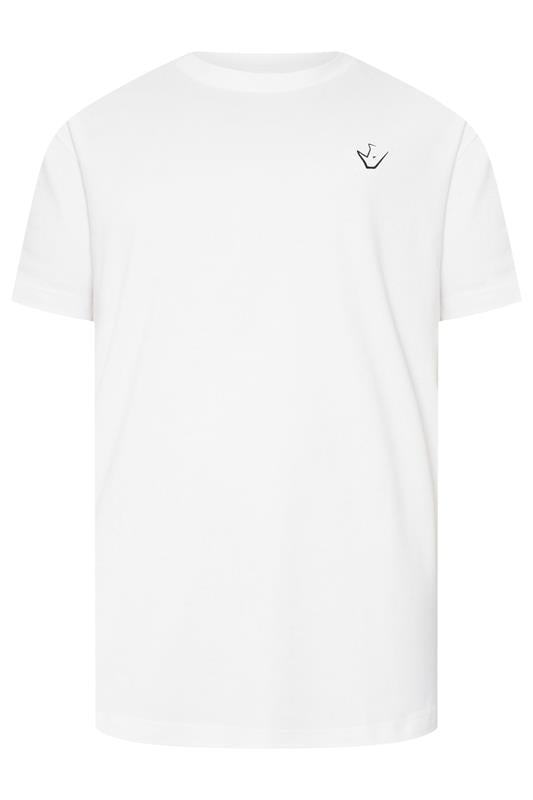 IronRhino Big & Tall White 'Rest Day' T-Shirt | BadRhino 6