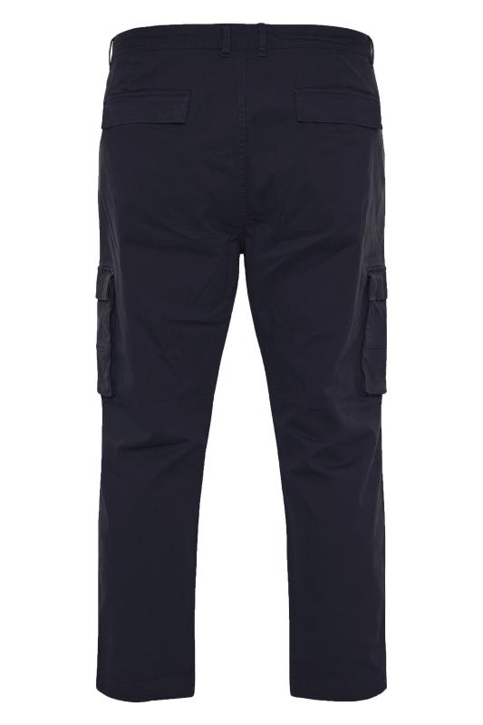 BadRhino Navy Blue Stretch Cargo Trousers | BadRhino 5