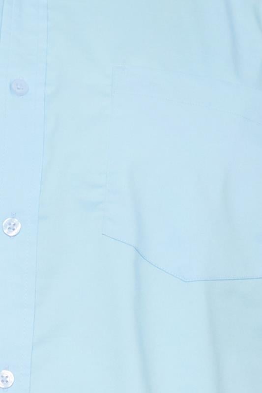 BadRhino Big & Tall Light Blue Short Sleeve Shirt 2