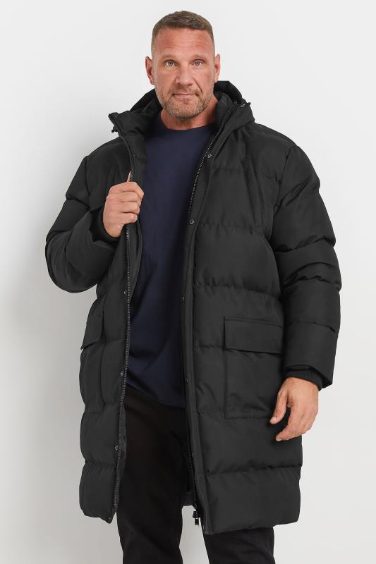 Puffer jacket mens big and tall on sale