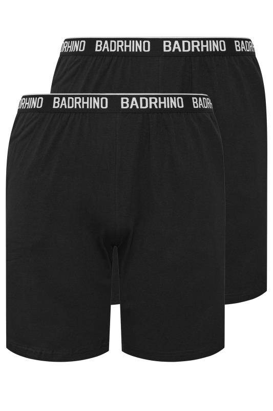 BadRhino 2 PACK Black Lounge Shorts | BadRhino 6