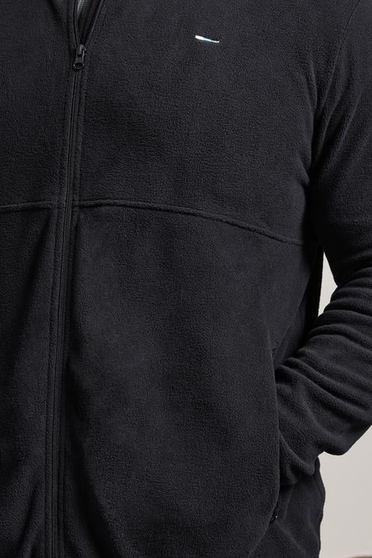 BadRhino Black Essential Zip Through Fleece | BadRhino 5