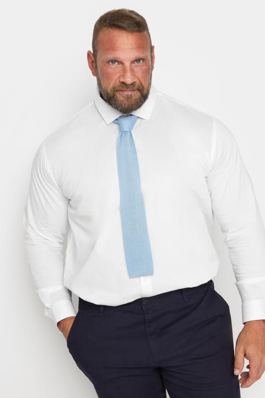 Men's  BadRhino Light Blue Knitted Tie