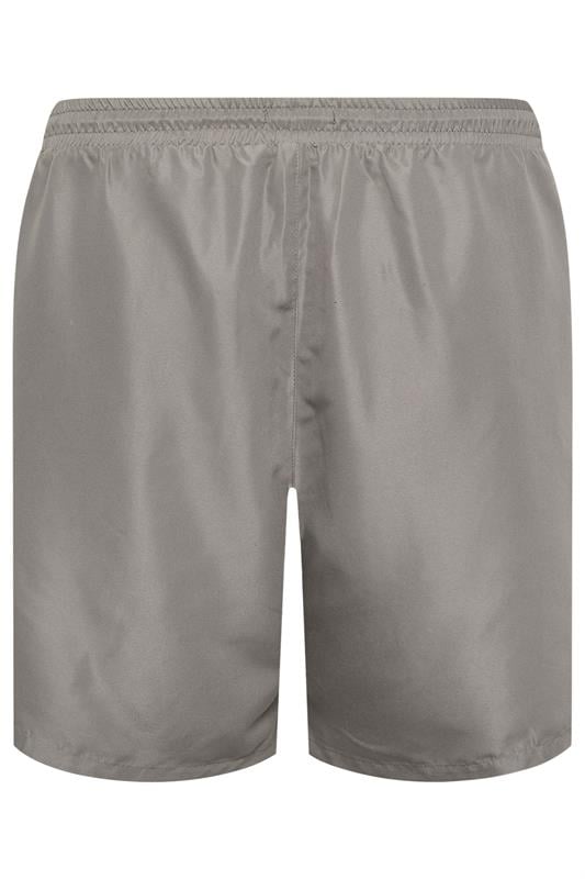 BadRhino Big & Tall Grey Swim Shorts | BadRhino 3