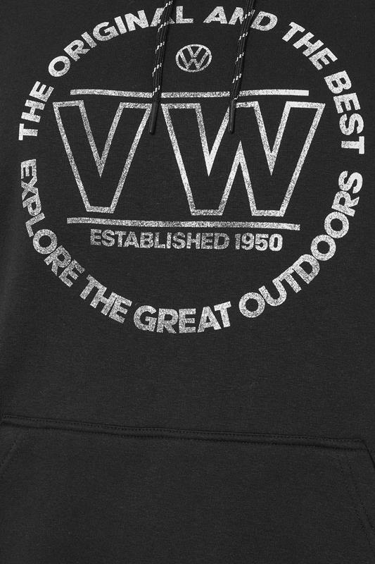 D555 Big & Tall Black Volkswagen Hoodie | BadRhino 3