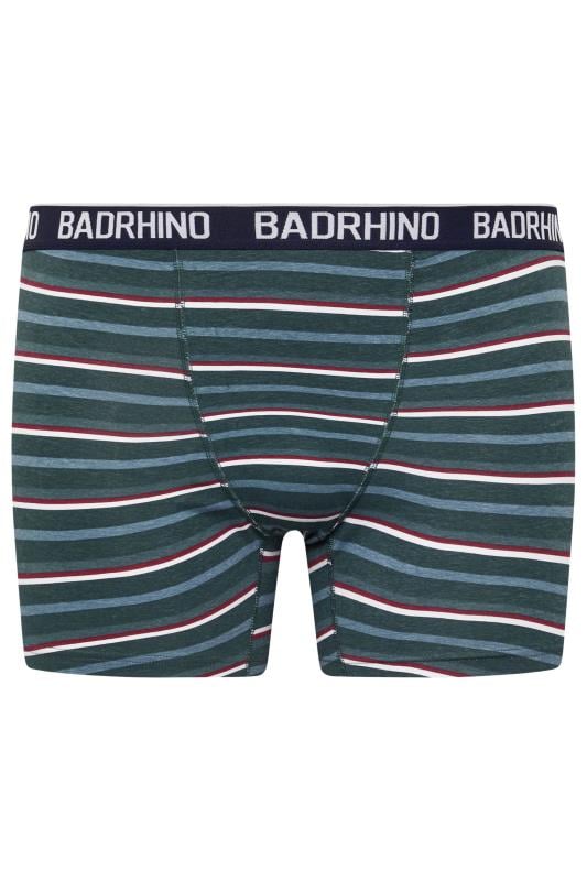 BadRhino Big & Tall 3 PACK Navy Blue Stripe & Spot Trunks | BadRhino 7