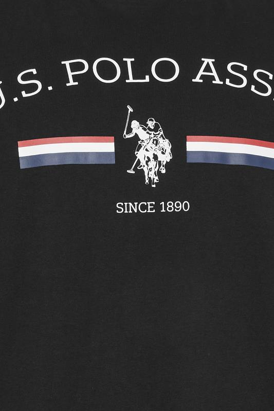 U.S. POLO ASSN. Black Stripe Rider T-Shirt | BadRhino 4