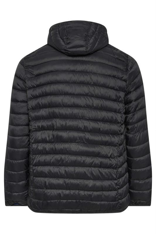 BLEND Black Hooded Jacket | BadRhino 3