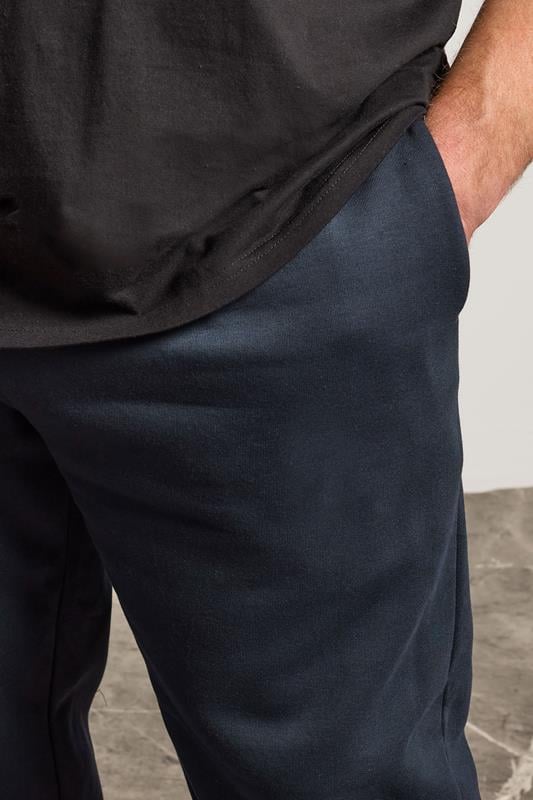 BadRhino Big & Tall Navy Blue Premium Cuffed Joggers | BadRhino 4