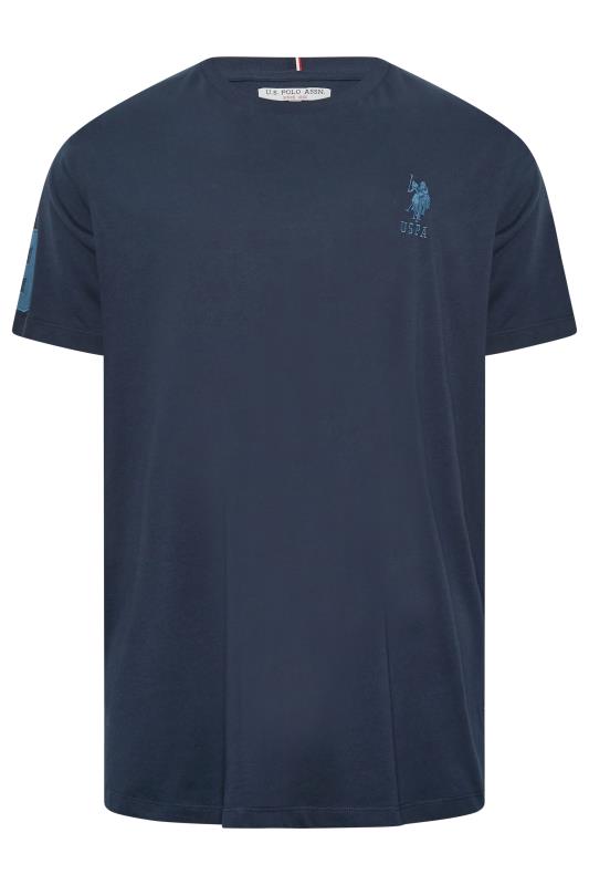 U.S. POLO ASSN. Big & Tall Navy Blue Player 3 T-Shirt | BadRhino 4