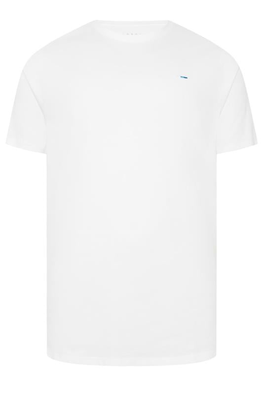 BadRhino Big & Tall White Extra Long Core T-Shirt | BadRhino 3