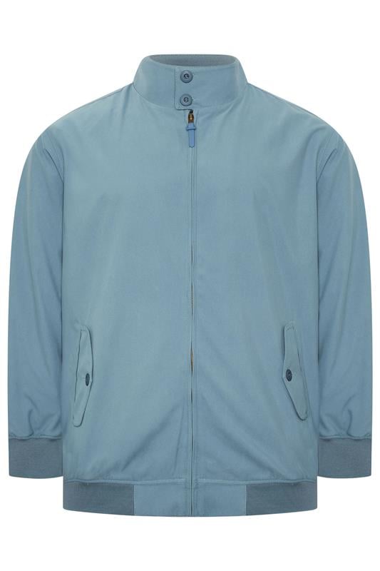 Men's  BadRhino Big & Tall Blue Harrington Jacket