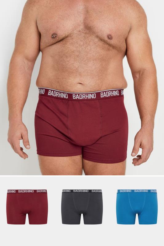 BadRhino 3 PACK Red & Blue Trunks | BadRhino 1