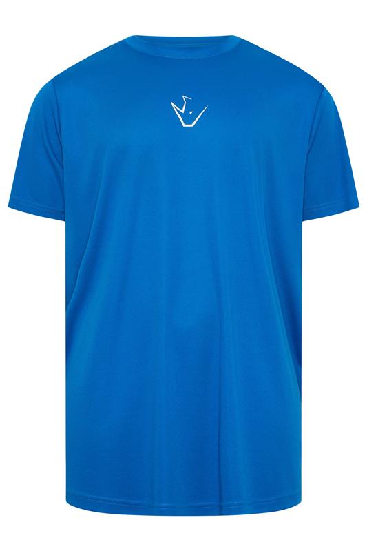 IronRhino Big & Tall Cobalt Blue Performance T-Shirt | Badrhino 5