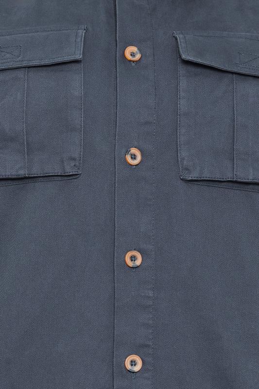 BadRhino Navy Blue Cotton Twill Shirt | BadRhino 4