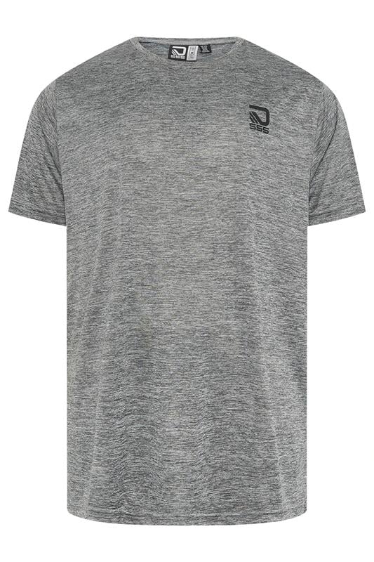 D555 Big & Tall Grey Lightweight T-Shirt | BadRhino 1