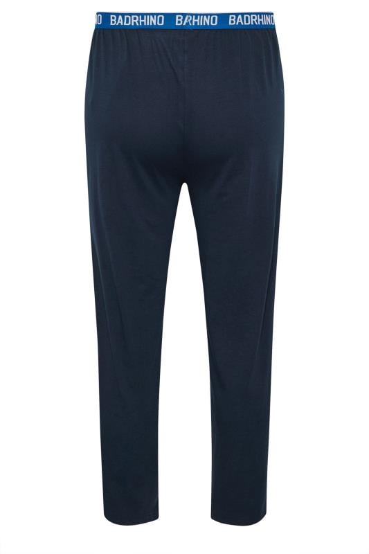 BadRhino Big & Tall 2 PACK Navy Blue Lounge Trousers | BadRhino 7