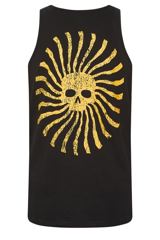BadRhino Big & Tall Black 'Chasing The Sun'  Vest | BadRhino 8