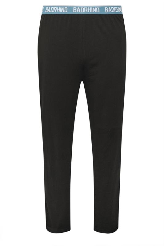 BadRhino Big & Tall Petrol Blue Lounge Trouser & T-Shirt Set | BadRhino 6