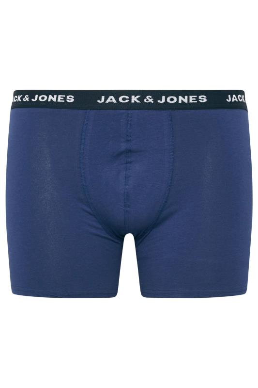 JACK & JONES 7 PACK Navy Blue & Black Trunks | BadRhino 6