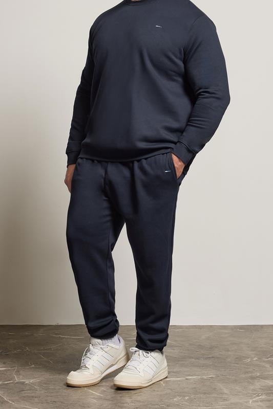 Men's  BadRhino Big & Tall Navy Blue Core Joggers