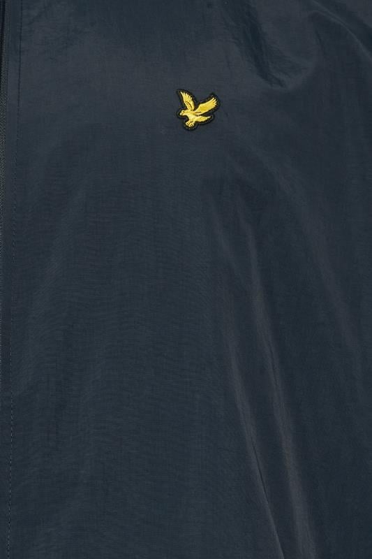 LYLE & SCOTT Big & Tall Navy Blue Zip Through Hooded Jacket | BadRhino 3