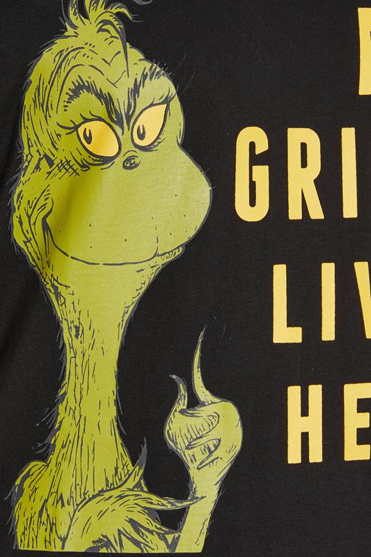 BadRhino Big & Tall Black Grinch Pyjama Set | BadRhino 6