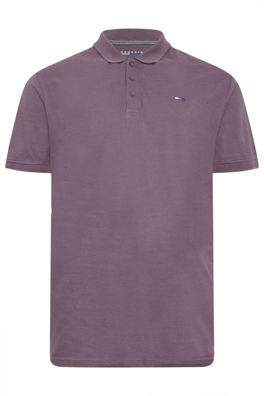 BadRhino Big & Tall Purple Polo Shirt | BadRhino 4