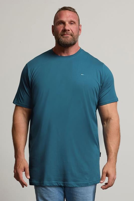 Men's  BadRhino Big & Tall Ocean Blue Extra Long Core T-Shirt