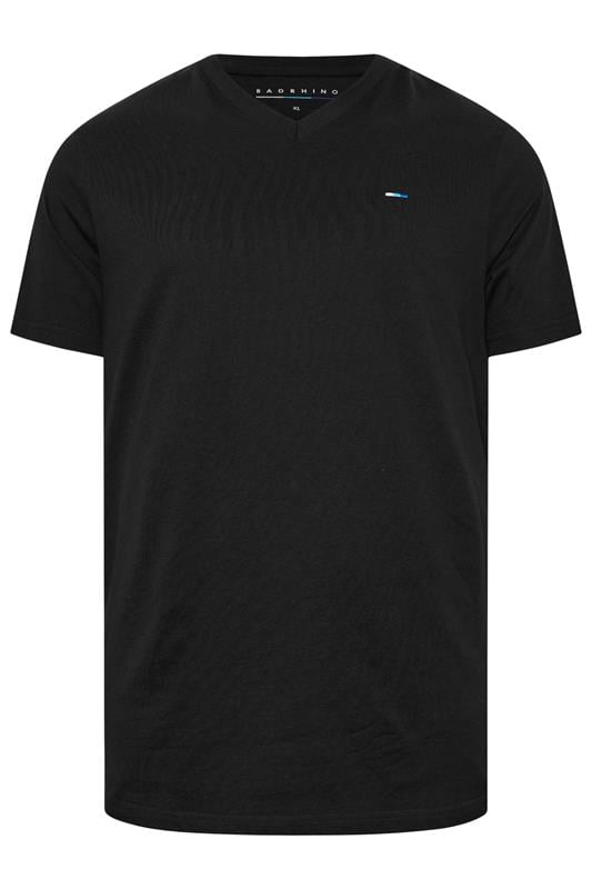 BadRhino Big & Tall Black/Red/Green/Blue/Navy Blue 5 Pack V-Neck T-Shirts | BadRhino 8