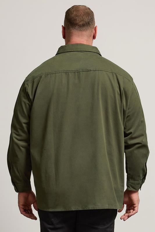 BadRhino Khaki Green Overshirt 3