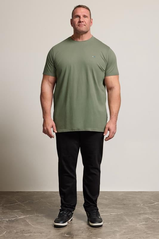 Men's  BadRhino Big & Tall Sage Green Extra Long Core T-Shirt