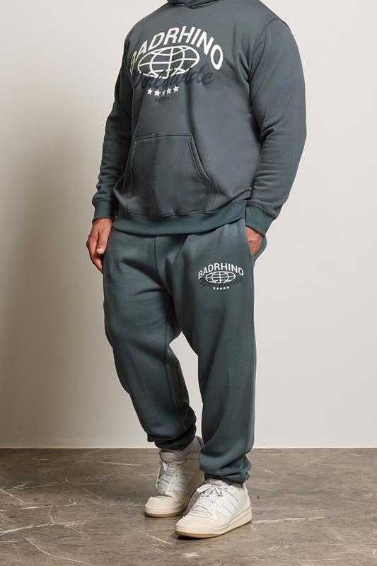 Men's  BadRhino Big & Tall Storm Blue Worldwide Joggers