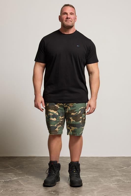 BadRhino Big & Tall Brown Camo Cargo Shorts | BadRhino 2
