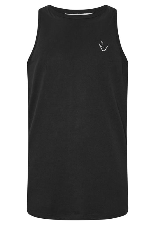 IronRhino Big & Tall Black 'Rest Day' Vest | BadRhino 6