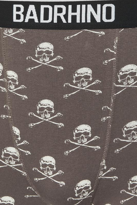 BadRhino Big & Tall 3 PACK Black Skull Boxers | BadRhino 5