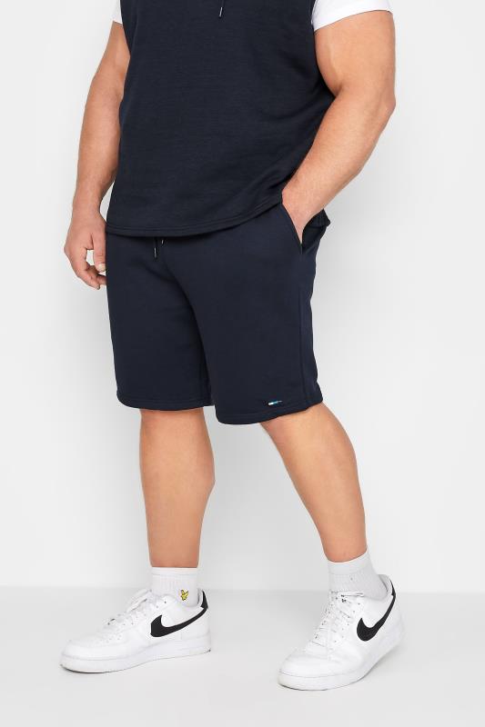 BadRhino Navy Blue Essential Jogger Shorts | BadRhino 1