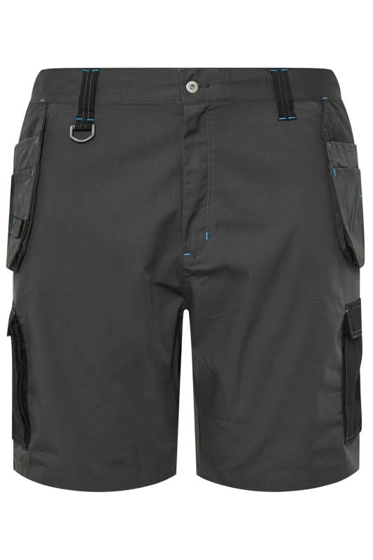 BadRhino Big & Tall Black Workwear Cargo Shorts | BadRhino 6